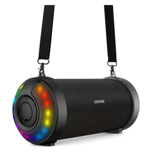 Bluetooth Speakers Denver Electronics Black 1500 mAh 8,5 W LED RGB